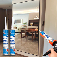 Colle liquide adhésive sans clou pour miroir, forte capacité de charge, prix usine, pour le travail du bois et l'emballage