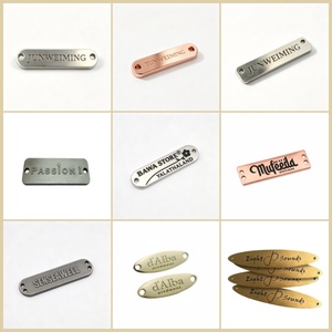 Etiquetas de Metal Personalizadas para Ropa, Diseño de Logotipo, Etiquetas para Equipaje, Etiquetas de Metal para Prendas, Etiquetas de Marca Personalizadas para Equipaje - Product Image 5