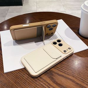 Funda para Teléfono Simple y Elegante con Diseño de Lichi, Ranura para Tarjetas, Soporte, Bolsillo para Tarjetas, Apta para Apple, Samsung y <span class=keywords><strong>Huawei</strong></span> - Product Image 4