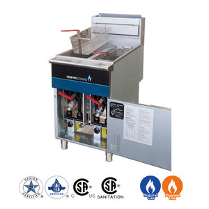 Friggitrice a Gas Multifunzionale e Facile da Pulire con Doppia Vasca e Grande Capacità per Patatine e Altri Cibi - Product Image 3