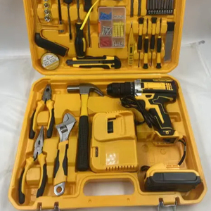 Factory wholesale electric drill <b>tool</b> box <b>tool</b> <b>set</b> repair kit multi-function drill <b>set</b> - Product Image 4