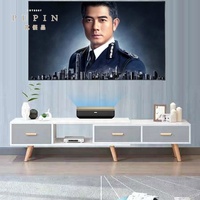Pabrik Penjualan Langsung 4K Home Theater Ultra Short Throw ALR Hewan Peliharaan Kristal Layar Proyeksi