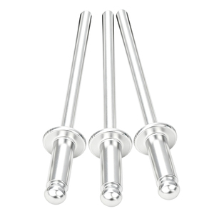 100Pcs Industrial High Precision Aluminum Blind <b>Rivets</b> M2-M6 Open End Dome Head Plain Finish Heat Resistant Anti-Corrosion - Product Image 6