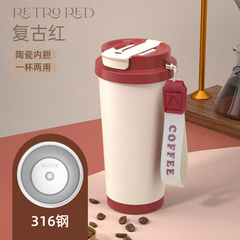 Acier inoxydable 316 rétro rouge