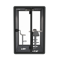 Pod de méditation insonorisé mobile personnalisé de 2.7 mètres carrés Pod de bureau Cabine insonorisée Pod de bureau préfabriqué avec canapé Bureau