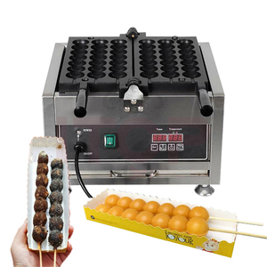 Burbuja de brocheta de palo 3/6pcs Takoyaki bolas de <span class=keywords><strong>pulpo</strong></span> de brocheta de Waffle de la parrilla - Product Image 3