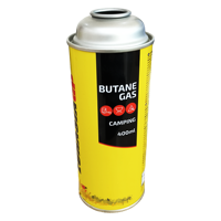 Cartouche de gaz vide en fer blanc pour propane et butane, ensemble métallique pour remplissage, vente en gros