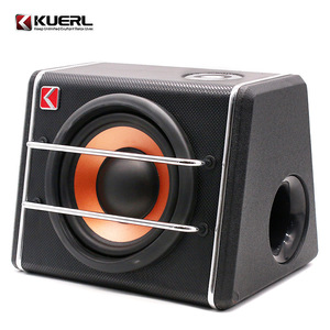 ซับวูฟเฟอร์รถยนต์ Kuerl Trapezoidal Active ขนาด 8 นิ้ว แบบโมโน วัสดุ MDF - Product Image 2