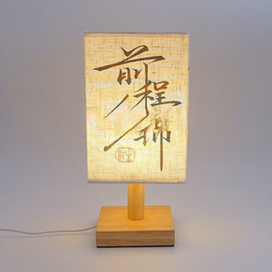 Nuova Lampada da Tavolo in Legno Massello Stile Cinese Semplice, Alimentata a USB DC, LED Luce Calda, per Camera da Letto, Comodino, Studio, Piccolo Tavolo Notturno - Product Image 3