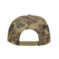 Chapeau de camionneur en mousse 5 panneaux personnalisable vierge Plaink Duck Camo Camouflage Casquette de baseball Gorras pour homme