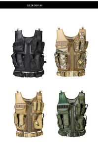 Équipement d'aventure en plein air, gilet tactique camouflage, gilet d'aventure amphibie en milieu sauvage, gilet multifonctionnel CS - Product Image 2