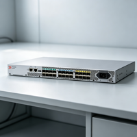 Commutateur SAN Fibre Channel Brocade G710 Reconditionné, 8 Ports Activés avec Modules SFP+, Unité de Communication Réseau FC 64G