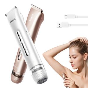 Depiladora Portátil Inalámbrica 0728 para Mujer, Resistente al Agua IPX7, Función Dual Húmeda y Seca, Depilación Corporal Completa sin Dolor, Recortadora de Vello Facial - Product Image 2