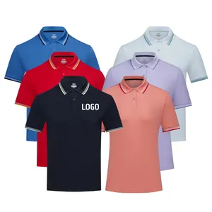 Custom Logo Effen Print Zomer Sport Zakelijke Mannen Poloshirts Plus Size Golf Polo Blanco T-Shirt Voor Heren