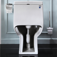 ARROW Toilette monobloc moderne à double chasse avec céramique autonettoyante pour hôtel et maison Salle de bain