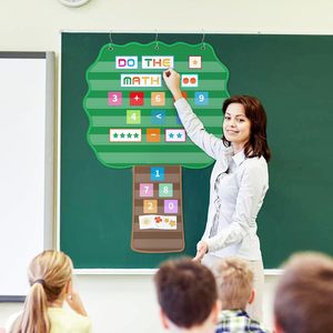 Tableau mural en forme d'arbre 42x28, aide pédagogique pour les mathématiques, outil d'apprentissage éducatif pour les enfants en classe - Product Image 4