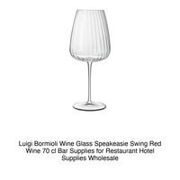 Verre à vin rouge Speakeasie Swing 70 cl H 24,3 cm Ø 10,1 cm Luigi Bormioli