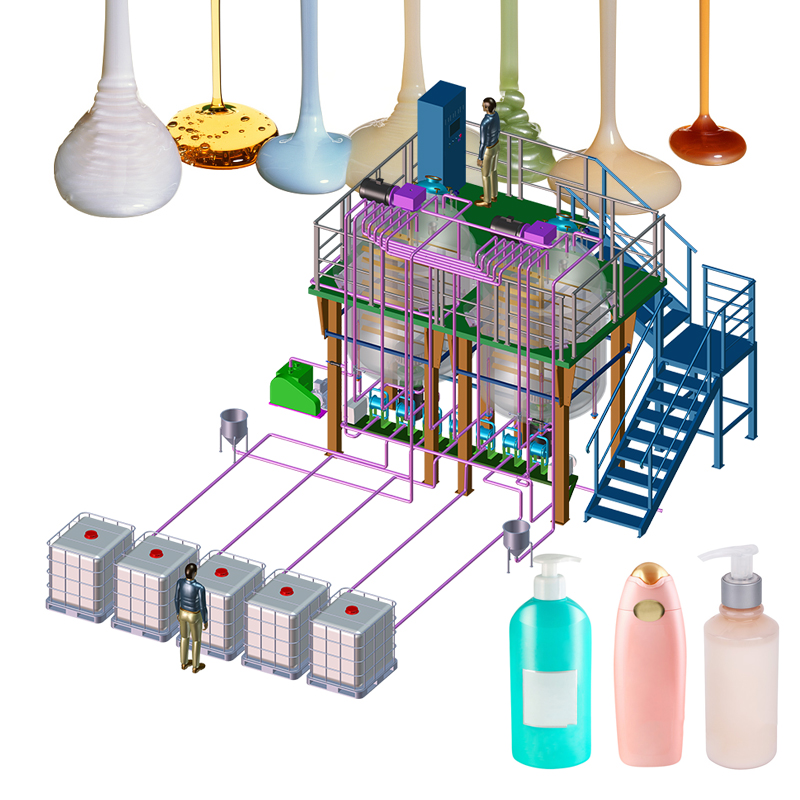 Хорошая цена молочные б/у чистящую жидкость делая машину для стирки жидкое мыло производственная линия