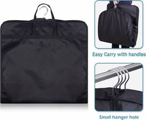 Fundas para Ropa Colgantes para Hombre, con Asas y Refuerzo, para Viajes, para Abrigos, Chaquetas y Camisas - Product Image 4