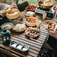 NB Favour Ensemble de vaisselle d'extérieur Essential Camping Drinkware & Vaisselle