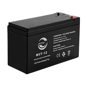 Consumentenelektronica 12V 7ah Zonne-Batterij Oplader Lood-Zuur Gel/Agm Batterij Verzegeld Type Ce/Rohs Gecertificeerde Zonne-Energie Opslag