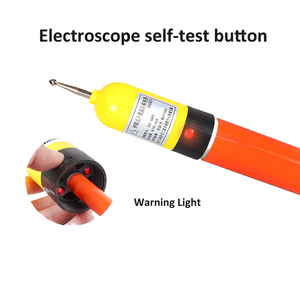 Détecteur de haute tension télescopique extensible portable 35kV avec fonction d'autotest - Product Image 3