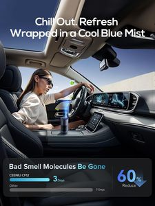 Top Sale Luxury Scent Car Air Freshener Fragrance <b>Diffuser</b> Machine,Portable Waterless Aroma Essential <b>Oil</b> Car <b>Diffuser</b> - Product Image 3