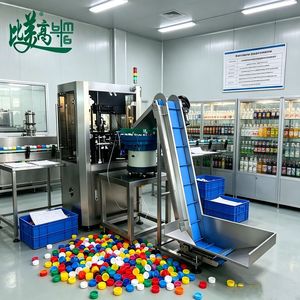 Plateforme intelligente de classification des défauts de capuchons (taches, bavures, anneaux de sécurité cassés) avec rejet automatique et traçabilité des données - Product Image 1