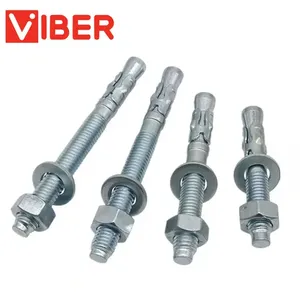 Écrous et boulons d'ancrage à coin en acier haute résistance pour la construction - Product Image 1