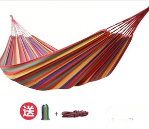 <span class=keywords><strong>Hamaca</strong></span> de Lona Plegable <span class=keywords><strong>para</strong></span> Camping, Senderismo y Viajes al Aire Libre, Diseño Tejido con Lona Gruesa, Duradera y Elegante - Product Image 2