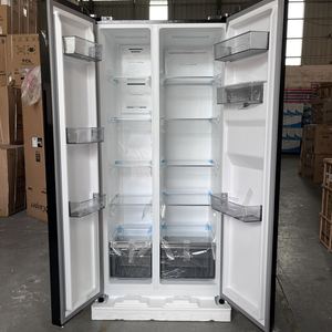 Refrigerador de Dos Puertas de 500L, Color Negro, con Dispensador de Agua, Enfriamiento por Aire, Descongelación Automática, 220v 50/60hz, Precio Económico, Suministro de Fábrica - Product Image 2