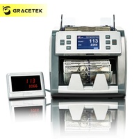 Compteur de billets professionnel à chargement par le haut, double détecteur CIS, compteur de coupures mixtes, machine à compter l'argent 1200 – Meilleur prix