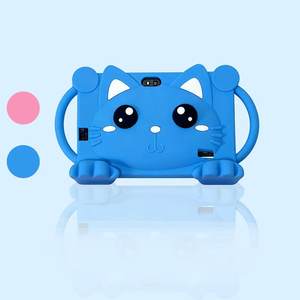 Tablette Intelligente Q8 <span class=keywords><strong>pour</strong></span> Enfants, <span class=keywords><strong>Android</strong></span> 12, Batterie 3000 mAh, Contrôle Parental, avec Support <span class=keywords><strong>Chat</strong></span> et Étui Antidérapant en Silicone – Prix Bas - Product Image 4