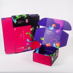 Custom Pirinted Valentine's Day Luxury Cardboard Gift Black Box Packaging Folding Foldable Carton Custom Box With Logo Packaging