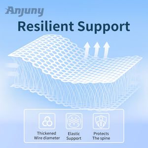 ANJUNY 400TC ถักป้องกันไฟฟ้าสถิตย์สำหรับเด็ก, แผ่นปิดด้านบนสำหรับใช้ในบ้านโรงพยาบาล - Product Image 5