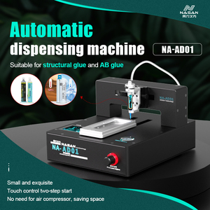 เครื่องจ่ายกาวอัตโนมัติ รุ่น <span class=keywords><strong>Nasan</strong></span> NA-AD01 พร้อมระบบระบายความร้อน สำหรับติดกาวกรอบโทรศัพท์และกระจกหลัง พร้อมชุดแม่พิมพ์ครบชุด - Product Image 1
