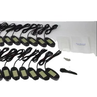Luces LED para Roca, 12V, IP68, Impermeables, con Función de Cambio de Color RGBW, Luz Blanca Pura