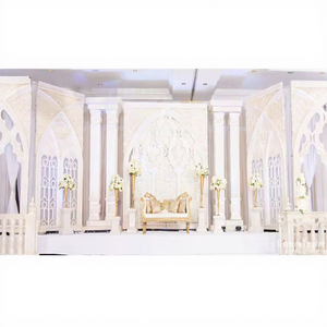 เวทีงานแต่งงานสไตล์วิคตอเรียนสุดหรู ดีไซน์ทันสมัย สำหรับงานเลี้ยงหรือพิธีต้อนรับแบบอินเดียในฝัน - Product Image 1