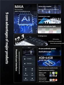Échiquier intelligent AI tout-<span class=keywords><strong>en</strong></span>-un de qualité supérieure avec moteurs intégrés pour les jeux <span class=keywords><strong>en</strong></span> <span class=keywords><strong>ligne</strong></span> humain-AI et l'entraînement des enfants - Product Image 3