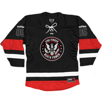 Tonton Sports Individuelles Eishockey-Trikot Personalisierter Druck Name Nummer Eishockey-Uniform Unisex 100% Polyester Wärmeübertragungsdruck