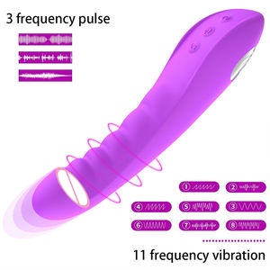 Vente directe d'usine. Vibrateur pulsé. Style de poignée <span class=keywords><strong>AV</strong></span>. Appareil d'auto-stimulation féminine. Stimulateur clitoridien étanche. - Product Image 2