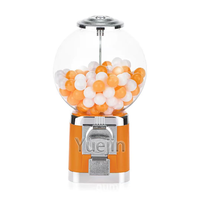 Distributeur de bonbons, machine à boules de gomme, machine à capsules de jouets pour enfants, garantie 1 an, langue anglaise, fabriqué en métal