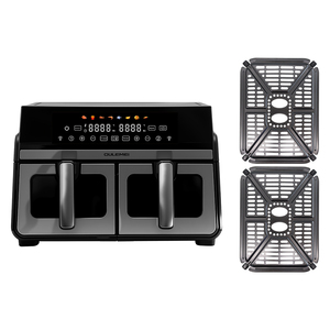 Large Capacity Oil-Free Smart Electric Air Fryer Oven with 2 Elements <b>Microwave</b> Oven for Sale - Product Image 4