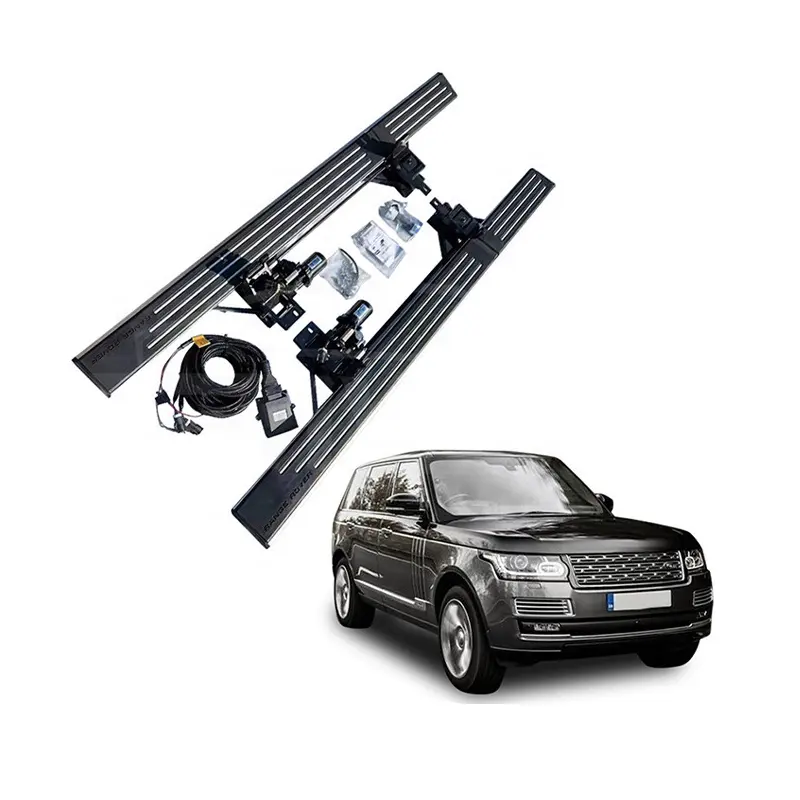 Elektrische Automatische Zijstap Suv Auto Pedaal Accessoires Aluminium Power Treeplanken Voor Land Rover Rang Rover