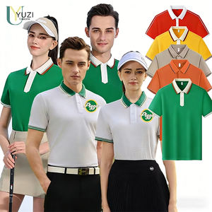Polo Unisex classica personalizzabile manica corta per il ristorante Bar cameriere uniformi top Pizza Polo magliette uniformi - Product Image 1
