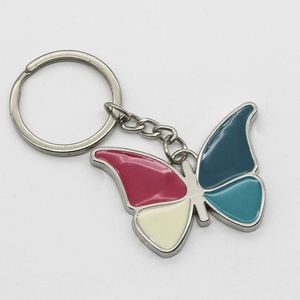 <b>Customized</b> Gold Plated Keychain with Rhinestone Metal Zinc Alloy Iron 2D Soft Enamel Sisterhood Keyring - Product Image 6