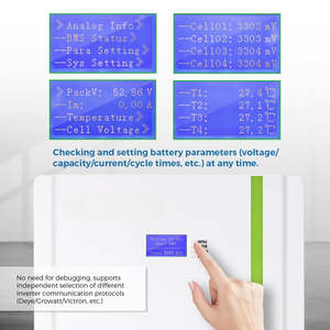 Sistema de Energía Solar Inteligente de 48V 200Ah con Batería de Iones de Litio de Montaje en Pared, Salida de Corriente Alterna de 10kwh, NEHC0001, Sistema de Almacenamiento de Energía Solar - Product Image 4