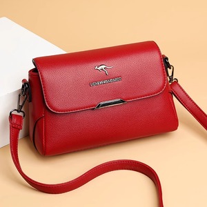 2024 PU Style nouveau sac à bandoulière pour femmes d'âge moyen à la mode attrayant grande capacité belle-mère sac de messager - Product Image 4