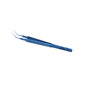 Pinzas de Capsulorrexis Microquirúrgicas Estilo Lehner-Utrata, Punta Fina, Grado Industrial, Titanio, Herramienta para Cirugía de Cataratas - Product Image 1
