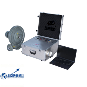 Không dây trên trang web không khí <span class=keywords><strong>Tester</strong></span>, xách tay kỹ thuật số Blower Door Kit cho cửa sổ không khí phát hiện rò rỉ - Product Image 1